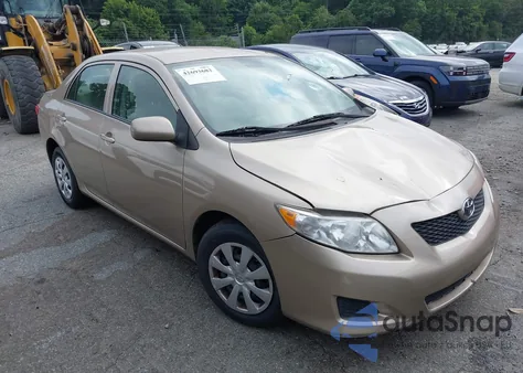 2010 Toyota Corolla Le z USA, uszkodzony, nr VIN 2T1BU4EE8AC386344
